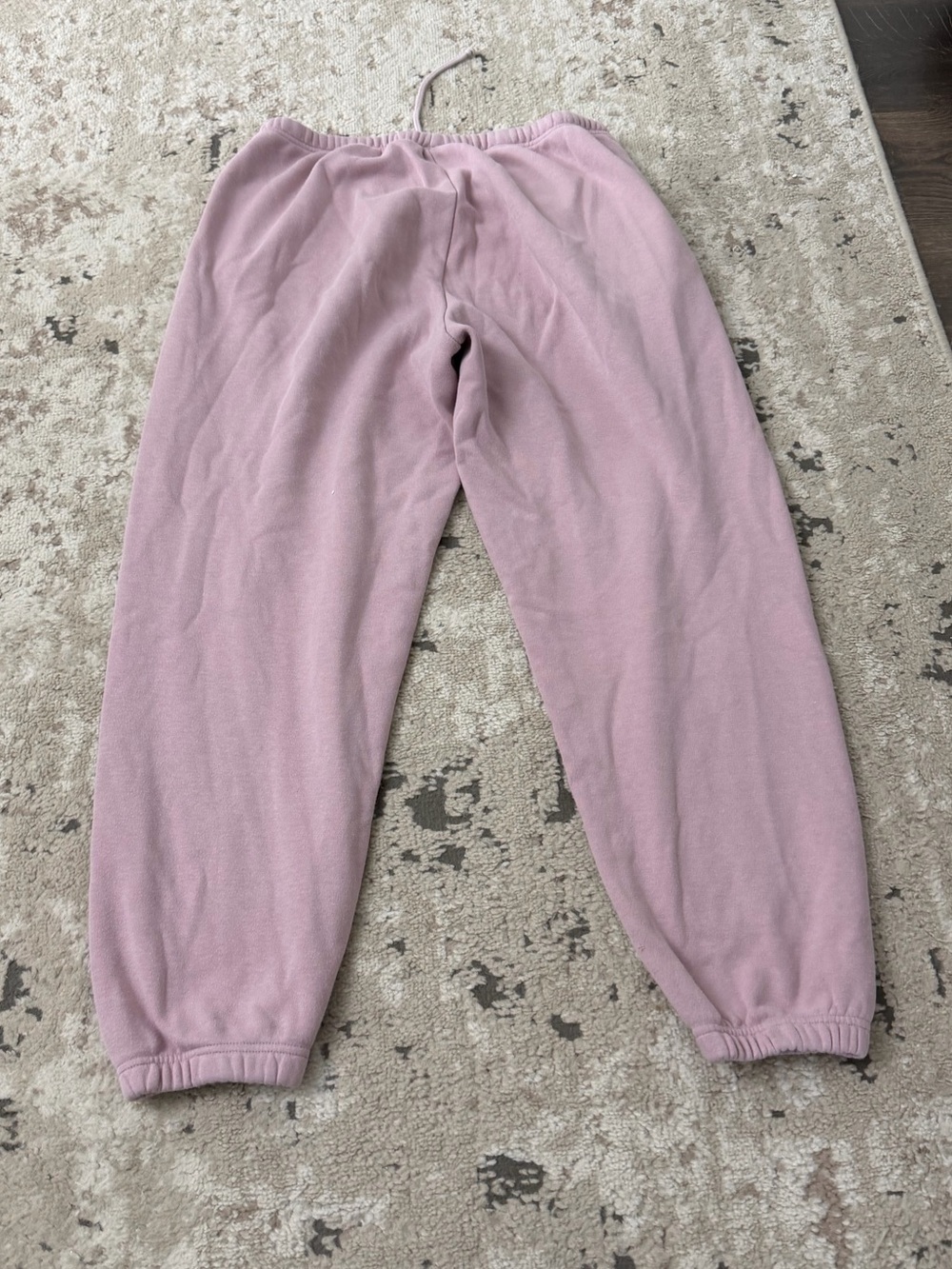 Skims Pink Sweatpant Joggers Size Large - Picture 2 of 3